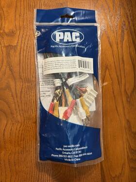 Pac 262318393523 Chyrvd Rear Video Retention Cable For Select Chrysler/dodge/jeep Vehicles 200