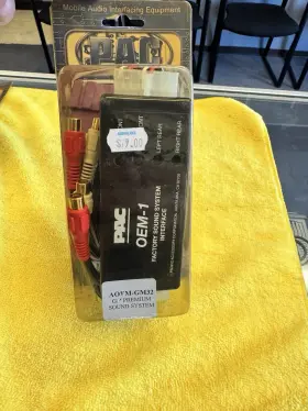 Aoem-gm32 Pac System Interface For Bose Amp Replacement Cadillac/ Gm/chevy