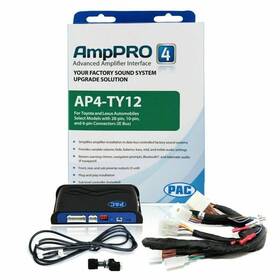 Pac Ap4ty12 Ap4-ty12 / Car Audio Amplifier Interface For Toyota And Lexus Vehicles 2012-up