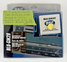 Blu-gm29 Pac Blugm29 Bluetooth Integration Interface For 29bit Gm Lan Vehicles