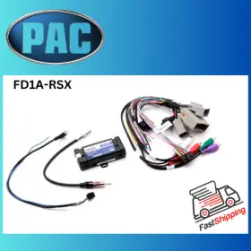 Fd1a-rsx Pac / Car Radio Wiring Interface With Swc For 2005-2016 Ford Vehicles