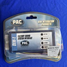 Pac Roem-nis1 Audio Oem-1 Fits Nissan Factory Bose Radio