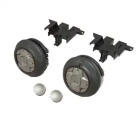 Rpk5-gm4101 Pac Rpa-knob1 Climate Control Knob Set For Camaro Use With Dash Kit