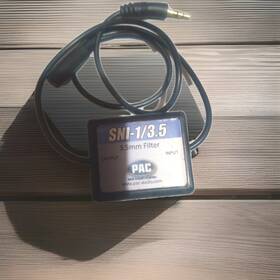 Pac Sni-1/33.5 Sni-1/3.5 3.5mm Ground Loop Noise Isolator. Eliminates Engine Sounds Systems
