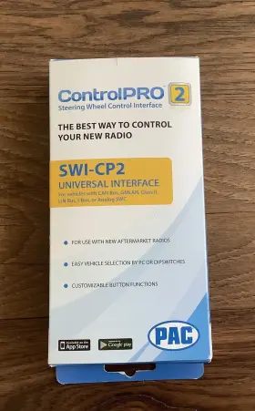 Swi-c2 Pac Swicp2 Controlpro2 Universal Steering Wheel Control Interface Swi-c2 Pac Swicp2 Controlpro2 Universal Steering Wheel Control Interface