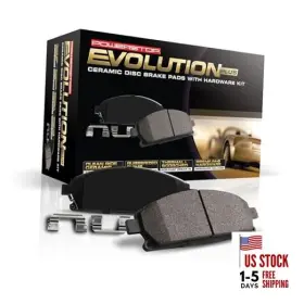17-914 Power Stop Front Brake Pads For Acura Ilx 2013-15 Honda Accord 2003-17 Pack Of 1 Black