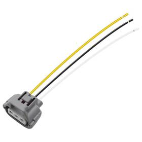 Powkos Katscc60060 Front Turn Signal Wiring Connector Plug Pigtail Wire Harness Fit For Toyota