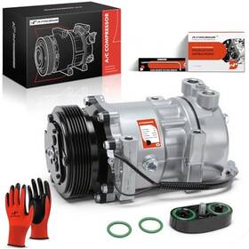 Premiumpartswhosale Apacc302pc A/c Compressor With Clutch Compatible Dodge Dakota 1996-2002 2.5l And Jeep