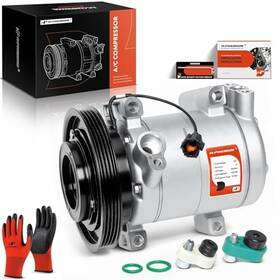 Premiumpartswhosale Apacc343 A/c Compressor With Clutch Compatible Nissan Frontier 3.3l 1999-2004