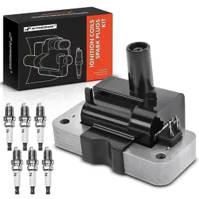 Apic0643 Premiumpartswhosale Ignition Coils And Spark Plugs Kits Compatible With Nissan Frontier 1999