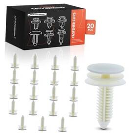 Premiumpartswhosale Aprcf3602 Pcs Nylon Door Trim Panel Car Retainer Fastener Push Pin Clips Compatible 20