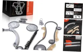 Aptck052 Premiumpartswhosale Engine Timing Chain Kit With Tensioner Sprocket Guide 94201s Dohc 4cyl 2.0