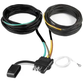 Wtw001 Pukvahq 4 Pin 5 Wire Trailer Wiring Harness For Light Rewiring Protected By