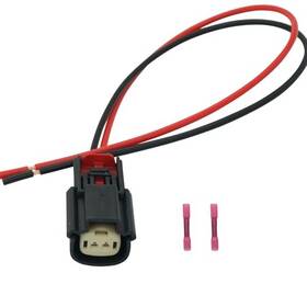 Rcop Cq.cbhn136 2 Wires Front Fog Lights Wiring Harness Connector Pigtail Plug Fit For Chevy