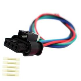 Rcop Gqy.cbhn111 4 Wires Active Air Dam Connector Wiring Harness Pigtail Plug Fit For Ram 1500