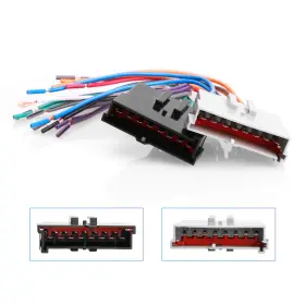 Rdus0-4310 Rdbs Car Radio Wire Harness Kit To Install Aftermarket Stereo Wiring Receiver Fit