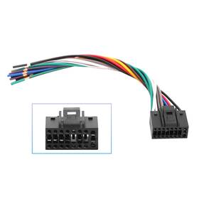 Rdbs Rdus0-4322 16 Pin Radio Stereo Wiring Harness Compatible With Kenwood Cd Dvd Navigation Ind