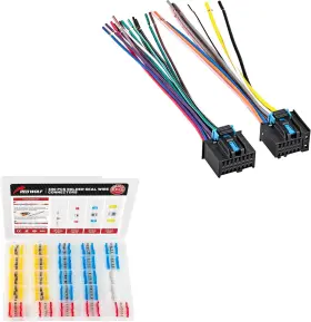 Red Wolf 445020511526 Factory Stock Oe Stereo Wire Harness Adapter Replace For Gm Gmc Chevy P