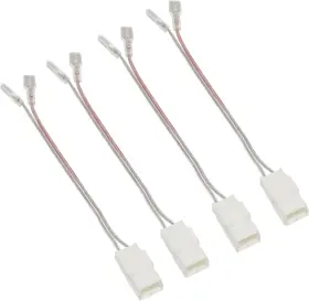 Red Wolf 711181727227 Door Speaker Wiring Harness Compatible With 2002-2019 Jeep Wrangler Jk