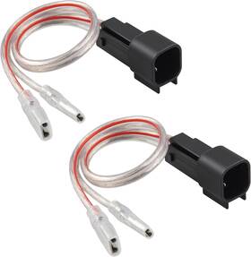 Red Wolf 744110530667 Car Front Rear Door Speaker Wiring Harness Compatible With 2000-2014 Fo