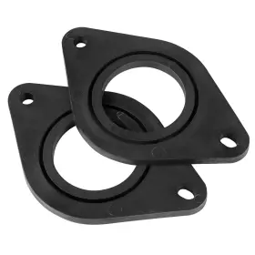 Red Wolf 769894718193 Tweeter Speaker Adapter Spacer Rings 1.5 Inch Cutout For Select Toyota Tacoma