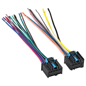 Red Wolf 769894718223 Factory Stock Oe Radio Stereo Wire Harness Adapter Replace With Gm G
