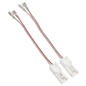 Red Wolf 769894718353 2 Pin Car Dash Tweeter Speaker Wiring Harness Adapter Compatible With Toyota