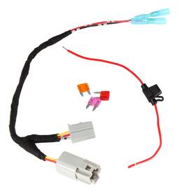 Red Wolf 769894718476 12 Volt Power Adapter Wiring Harness Switch Connector Plug With Fuse For Chrysle