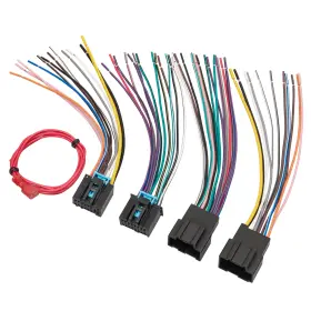 Red Wolf 926585400179 Car Radio Harness Kit Male And Female Connector For 2006-2013 Chevy Gmc Sierra
