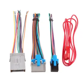 Red Wolf 926585400476 Radio Wring Harness Male Female Plug Fit For 2003-2007 Gmc Chevy Silverado 2