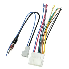 Red Wolf 926585400674 Radio Wiring Harness Antenna Wire Adapter Compatible With Honda Civic/cr-v/