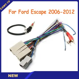 F-150 Red Wolf 926585400773 Rca Radio Wire Harness With Antenna Adapter For Ford Mustang Explorer Escape F-150 Red Wolf 926585400773 Rca Radio Wire Harness With Antenna Adapter For Ford Mustang Explorer Escape