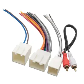 Red Wolf 971410643405 Radio Wiring Harness With Rca Plug Fit For Ford 2000-2005 Explorer 1998-2003 Me