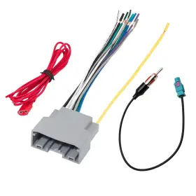 Red Wolf 971410643764 Radio Wiring Harness Antenna Adapter Connector Compatible With Dodge