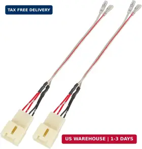 Bx2001 Red Wolf Car Door Speaker Wiring Harness Connector For 2011-2021 Ford F150 Escap
