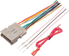 Red Wolf Gm-001 Stereo Wiring Harness Fit For 2002-2008 Gmc Envoy Sierra Chevy Silverad