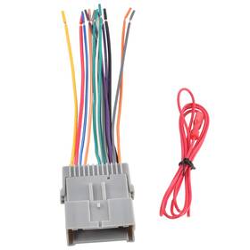 Red Wolf Gm-003 Car Stereo Radio Wiring Harness Connector Adapter Compatible With Select Buic