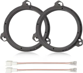 Lbd2-2024-lbx Red Wolf Aftermarket 6.5 Inch Speaker Adapter Spacers Ring Bracket Mounting Spea