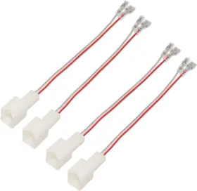 Rc-4p Red Wolf Car Door Speaker Wiring Harness Adapter Connector Plug Compatible With