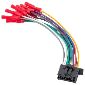 Rw-xc0012-1854 Red Wolf 16-pin Radio Stereo Wiring Harness Compatible With Aftermarket Pioneer