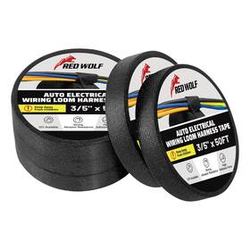 Red Wolf Rwf-jb02-1242-5p Wiring Harness Cloth Tape High Temp Self-adhesive Fabric For Automobile