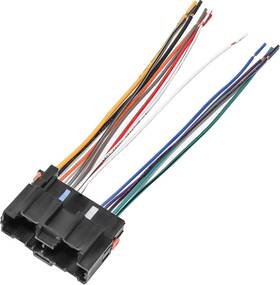 Red Wolf Rwf-xcsa26-01 Car Stereo Wiring Harness Male Connector Adapter Replacement For Saturn