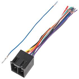 Red Wolf Rwf-xcvw19-03 Car Radio Wiring Harness Iso Connector Adapter Built-in Resistors Protect Ve