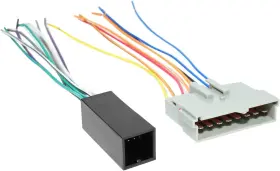 Xc01-2147 Red Wolf Car Radio Amp Amplifier Integration Plug Wire Harness Compatible With