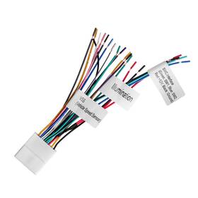 Rendian 445031431455 20-pin Headunit/radio Wiring Harness With Steering Wheel Switch Wires Compatible