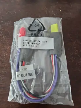Pp-gm1210-8 Rosen Pp-1210-8 Car Show Oem Standard Bose Subwoofer Output Harness
