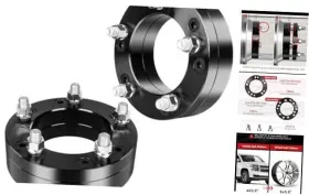M14x1.5 Ryin Ry31463 2pcs 6x5.5 To 5x5.5 Lugcentric Wheel Adapters For Gmc