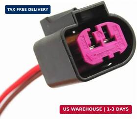 Sb Parts 367w Alternator Wire Harness Repair Lead Pigtail Connector 2-pin Plug Com