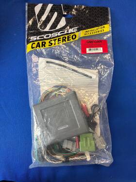 Scosche 033991054233 Amplifer Retention Interface For 2014 Gm Radio Replacement Ddr