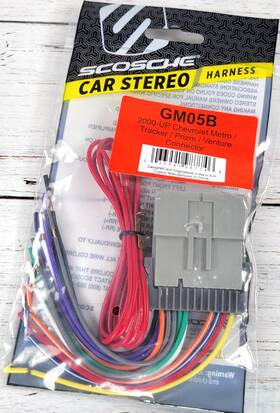 Scosche 033991987746 Car Stereo Harness Gm05b